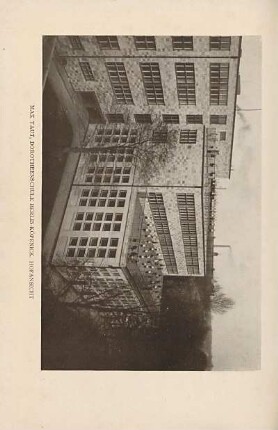 Max Traut, Dorotheenschule Berlin-Köpenick. Hofansicht