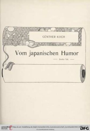 Vom japanischen Humor, 2