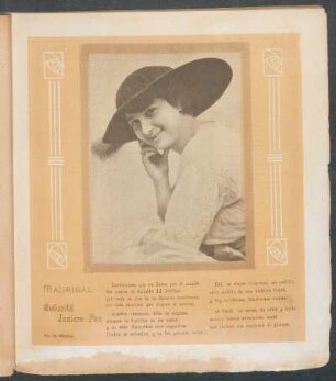 Señorita Javiera Paz : Madrigal