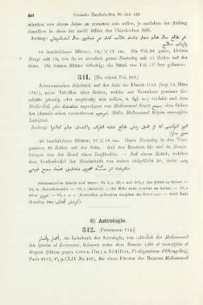 6) Astrologie