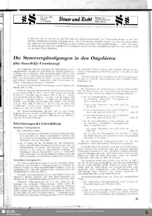 Steuer und Recht (4. Jahrgang, Folge 5)