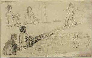 Die Wippe, Studie