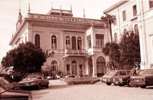 Bellagio: Hotel Villa Serbelloni, Eingang