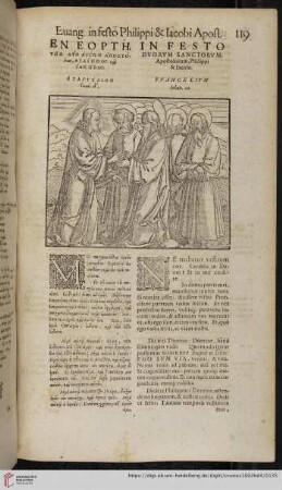 In festo Dvorvm Sanctorvm, Apostolorum, Philippi & Iacobi