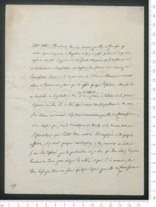 Brief von Amable-Guillaume-Prosper Brugière de Barante an ... Laborie
