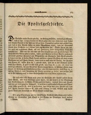 573-583, Das erste Kapitel. - Das zweyte Kapitel.