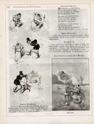 "Durch Zahnweh zum Kautschukmann" "Eine Gallerie modernster Meister"