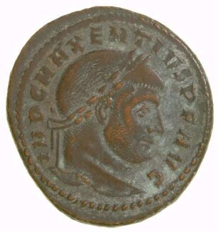 Münze, Follis, 310 - 311