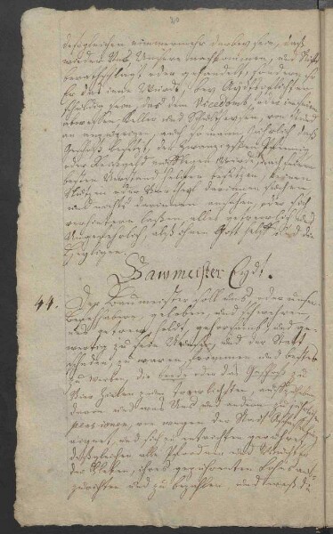 Abschrift (18. Jhd.) der von Erzbischof Albrecht von Mainz am 17. November 1526 für die Stadt Aschaffenburg erlassenen Ordnung nebst 19 zusätzlichen Eidesformeln, unter anderem für verschiedene Beamte und für Hebammen