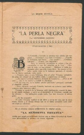 "La perla negra" - (Continuación y fín)