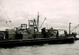 Baggerung Unter-Ems, 1958
