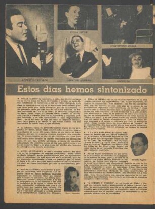 Estos días hemos sintonizado