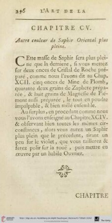 Chapitre CV