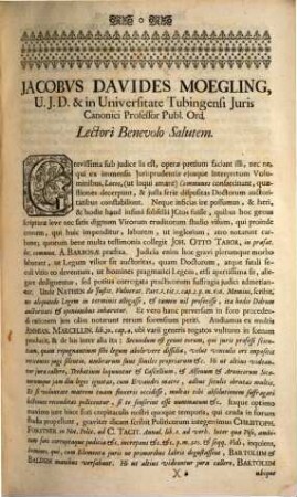 Bibliotheca juridica universalis ... sive Sylloge quaestionum juridicarum. 1