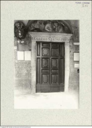 Sant'Onofrio al Gianicolo