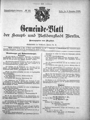 1898,48: No. 48, 13. November 1898