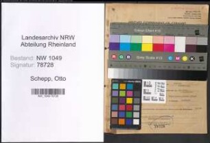 Entnazifizierung Otto Schepp , geb. 02.11.1908 (Assessor)