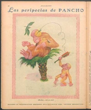 Las peripecias de Pancho [Caricatura] : ¡Disculpe..., será un error!