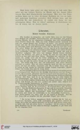 Literarischer Ratgeber des Kunstwarts für 1904, [2]: Literatur