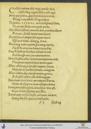 Carmina In Nuptias Domini Ioannis Sturzii ac Margarethae