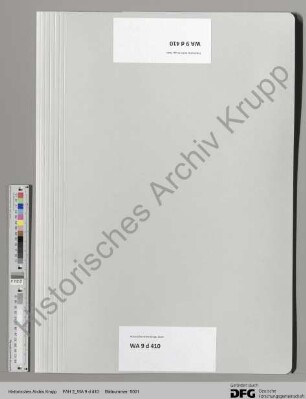 Geheim-Konto, Bd. 1. [auszugsweise Abschrift der Archivalie FAH 2 A 46]