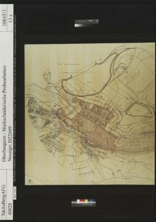 Erzgebirgischer Steinkohlen-Aktienverein bei Zwickau, Muldengebiet im Südfeld bei Bockwa, Schedewitz und Cainsdorf; Lehekohlenflöz sowie Zachkohlenflöz I, II und III