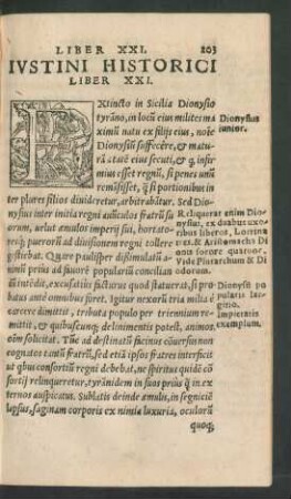 Iustini Historici Liber XXI.