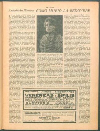 Cómo murió La Bedoyere : Curiosidades históricas