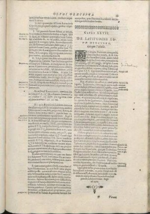 Caput XXVII. De Latitudine Lunæ Menstrua, ejúsque Tabulis.