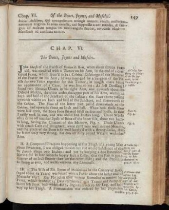 Chap. VI. The Bones, Joynts and Muscles.