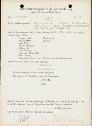 Müller, August