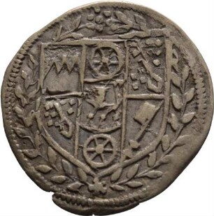 Münze, Albus, 1668