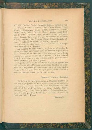 Concurso Literario Municipal