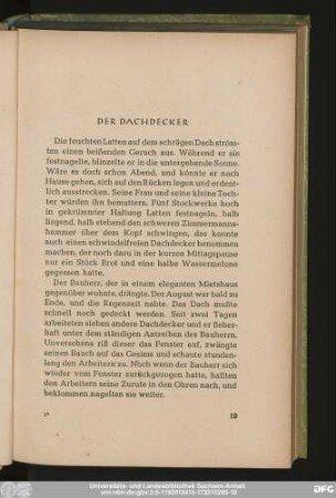 Der Dachdecker