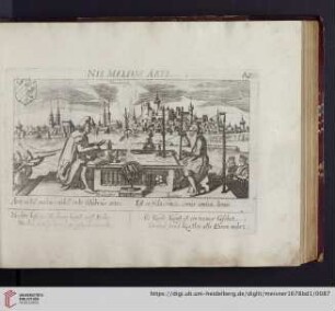 A29. Nürnbergk, "Nil melius arte"