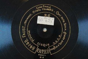 Faust : Cristo risuscito; Coro finale / (Gounod)