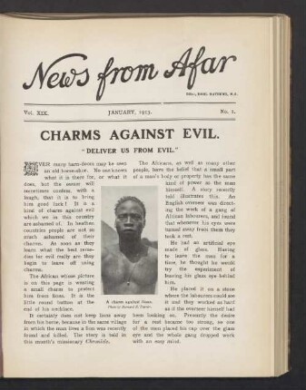 January, 1913. No. 1
