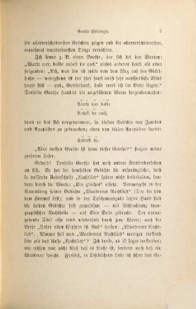 Aufsätze über Goethe