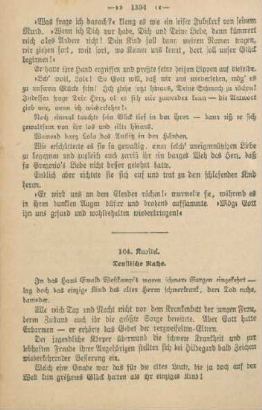 104. Kapitel. Teuflische Rache.