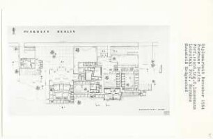 Funkhaus, Berlin-Mitte (Diplomarbeit bei Bernhard Hermkes): Grundriss Erdgeschoss 1:200