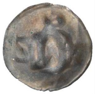 Fundmünze, Hohlpfennig, um 1350