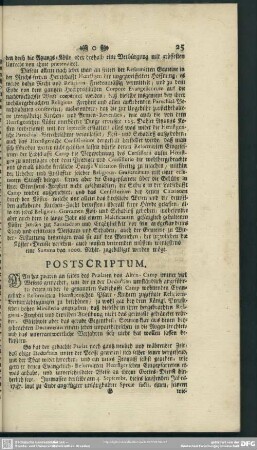 Postscriptum