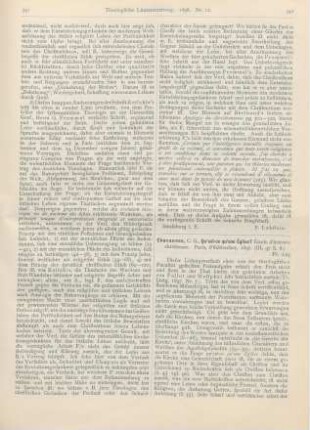 342-343 [Rezension] Chavannes, C.G., Qu‘est-ce qu‘une Eglise?