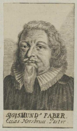 Bildnis des Sigismund. Faber