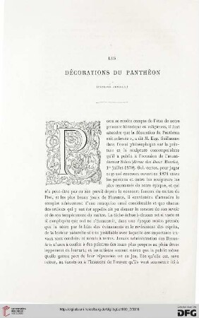 2. Pér. 22.1880: Les décorations du Panthéon, 1
