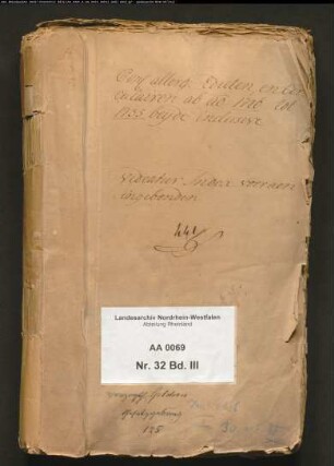 Königliche Edikte und Zirkulare