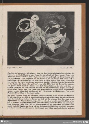 Vogel mit Maske