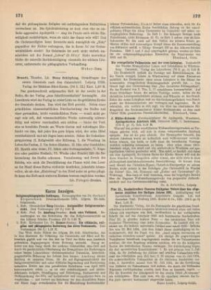 171-172 [Rezension] Religionspädagogische Zeitfragen ; 1., 2.,3. Heft