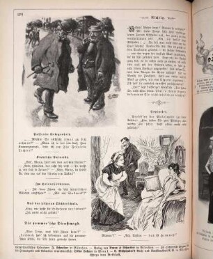 "Richtig" "Die pommer'sche Dienstmagd"