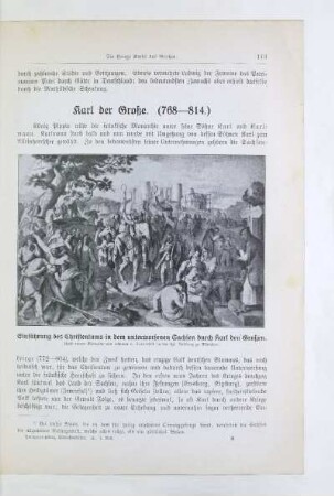 Karl der Große. (768 - 814)